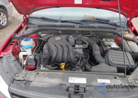 2012 Volkswagen Jetta 2.0L S z USA, uszkodzony, nr VIN 3VW1K7AJ1CM364487